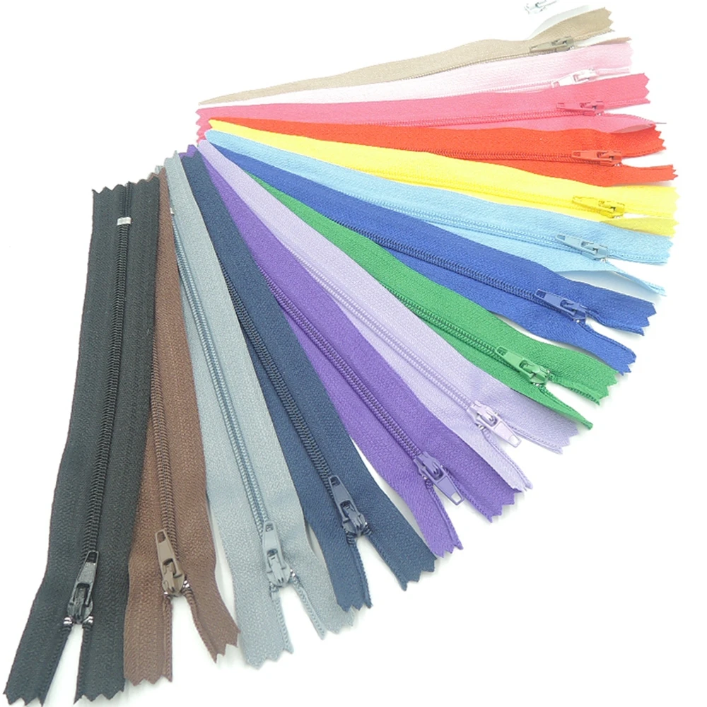 Suoja 100 pcs 15/20/25/30/35/40/45/50/55/60cm Multi Color Nylon Coil Zippers suit Tailor Sewing Garment Accessories|accessories ps2|tooltool change - AliExpress