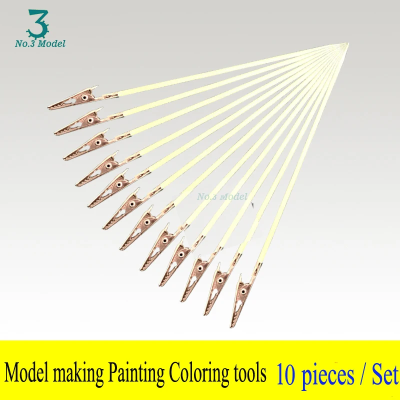 

Gundam Military Model making Painting Coloring Tools Painting Clips Model Parts Holder Modeling Tool