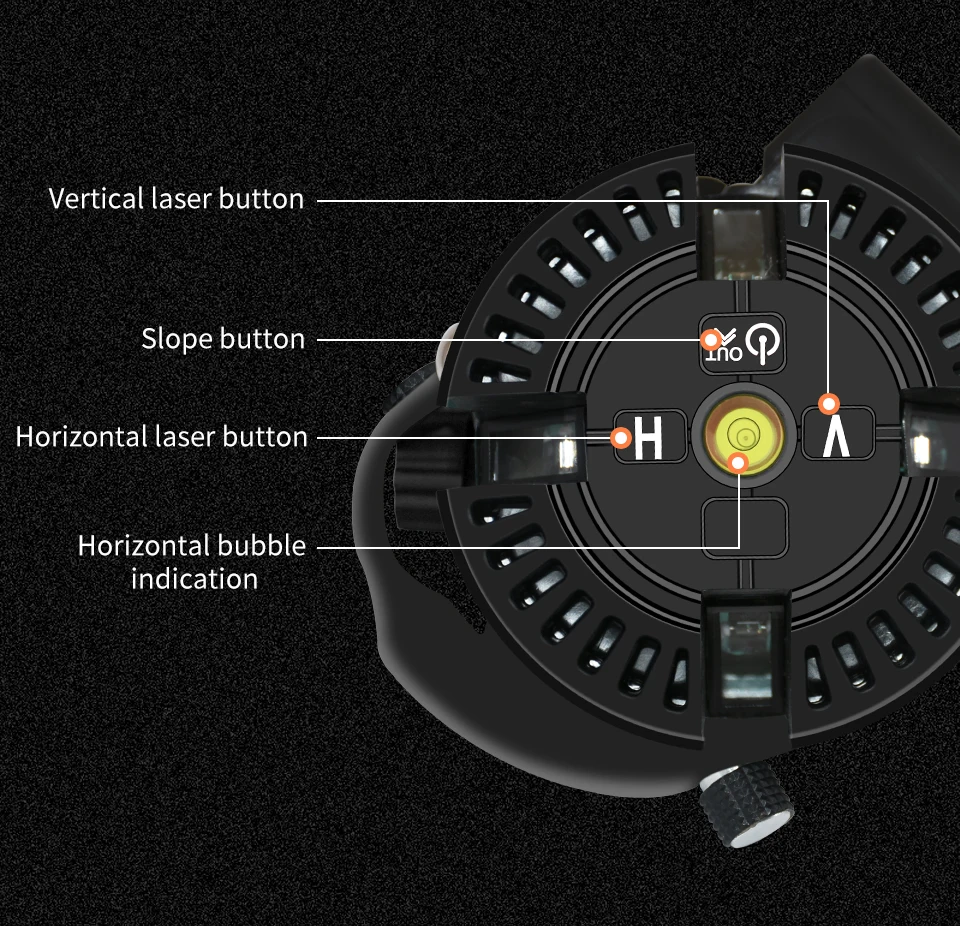 GOXAWEE Laser Level 360 Degree 3D Green Red Cross Line Laser Level Measuring Instruments Tripod for Nivel Laser 5Lines 6 Points