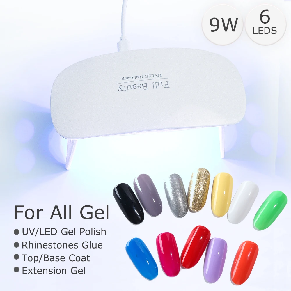 9W led lamp nail