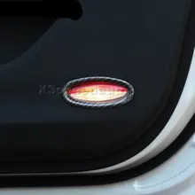 Frete grátis carro-stylingfront porta lâmpada avisar sinal de volta luz capa guarnições 2 peças para renault koleos 2017