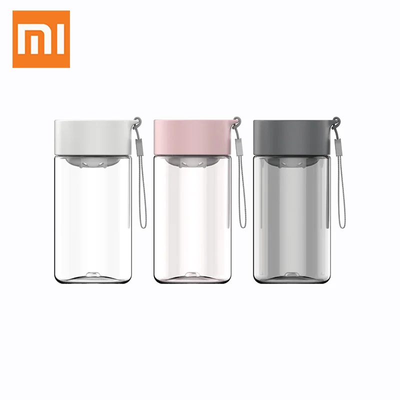 Xiaomi кристальная бутылка для воды BPA Free Tritan My шейкер протеина. Спортивные
