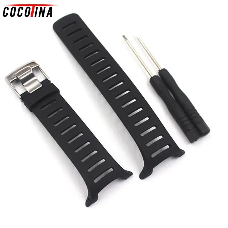 

Outdoor Waterproof Sports Rubber Watch Band Men for SUUNTO Strap T1 T1C T3 T3C T3D T4C T4D T Serise Replacement Wrist Bands