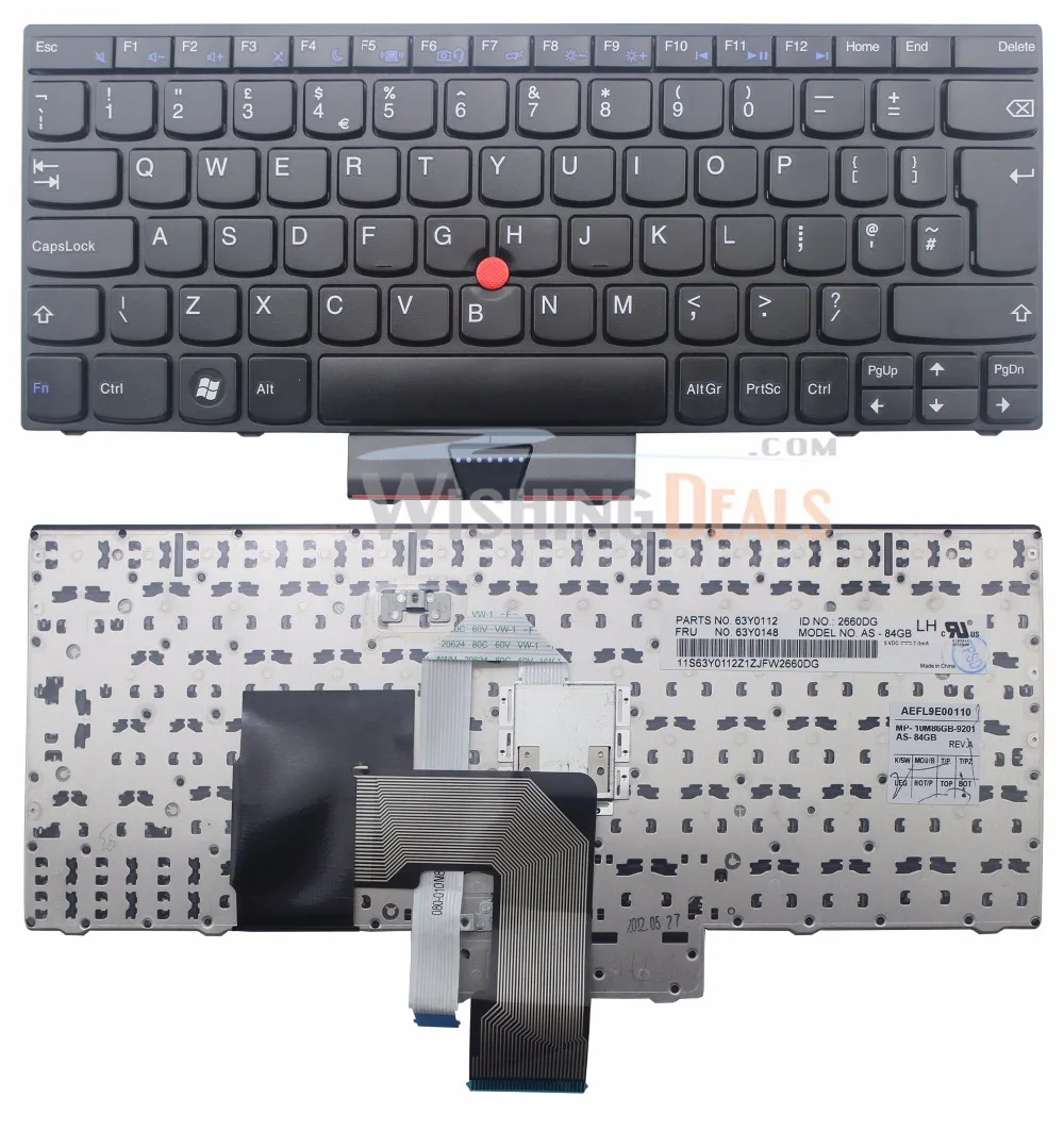 Original New for Lenovo IBM ThinkPad X121e X130e X131e X140e UK keyboard | Компьютеры и офис