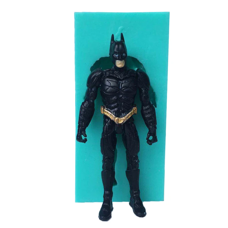 

Luyou 1PCS 3D Batman Shape Silicone Mold Cookie Fondant Cake Molds DIY Kitchen Baking Tools & cake decorating tools FM1709