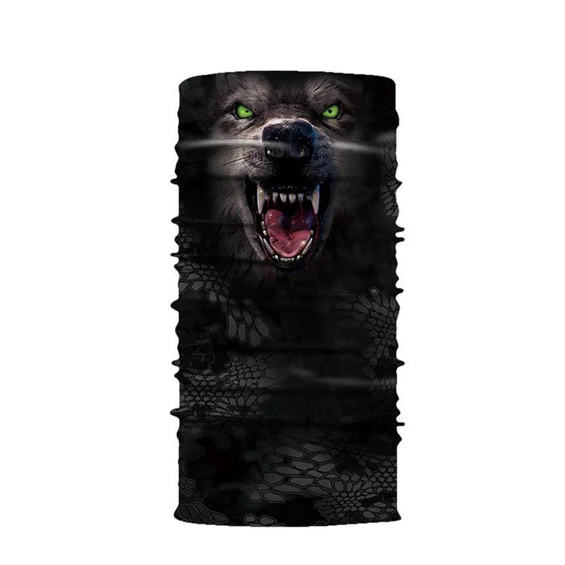 Cycling Face Mask Balaclava Motorcycle Ski Neck Warmer Scarf 3D Animal Magic face mask Unisex Head Bandana Scarf #3J#F (16)