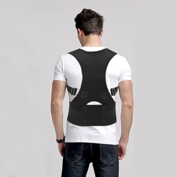 

Neoprene Posture Corrector Posture Support Stooping Corrector Belt Straight Back to Regain Confidence for Men Women B002