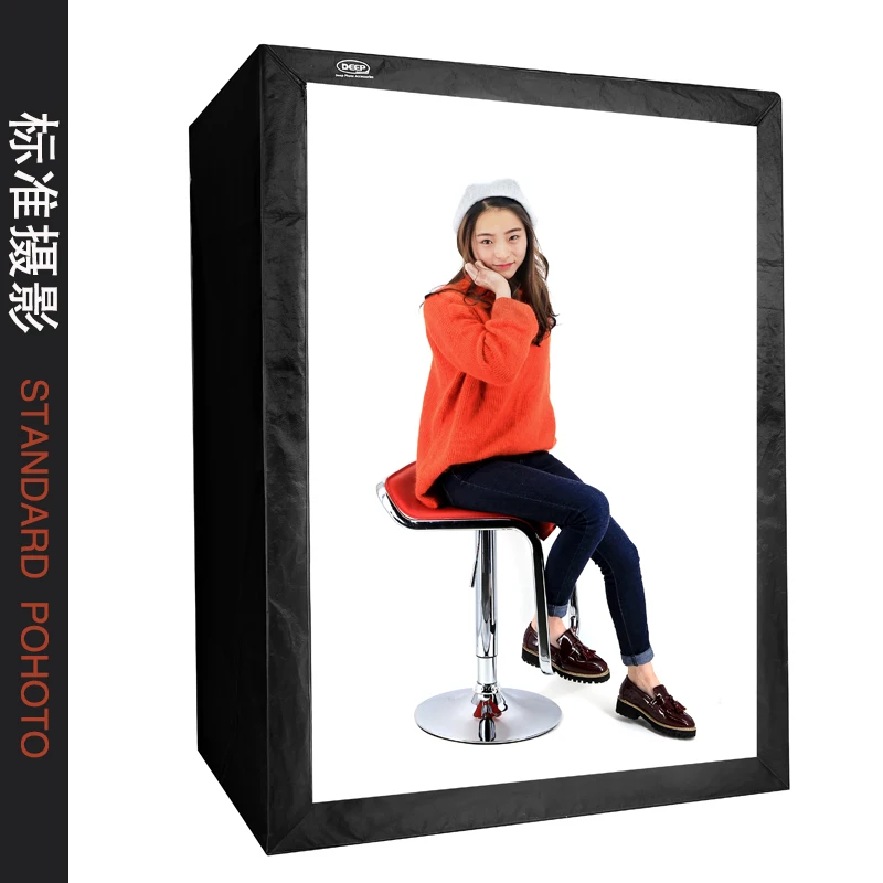deep led professional portable softbox box 120 80 160cm how to use a light tent for photography