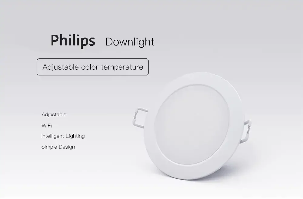 XIAOMI MIJIA Philips LED downlight Ceiling lighting LED round lamp chandelier spotlights barber shop pole kitchen fixtures shine