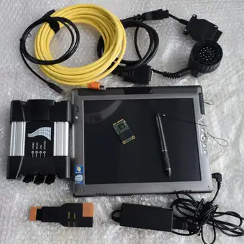 

icom next a b c for b-mw diagnostic programming tool with 2020.09v software ssd in tablet le1700 ready to work support win7