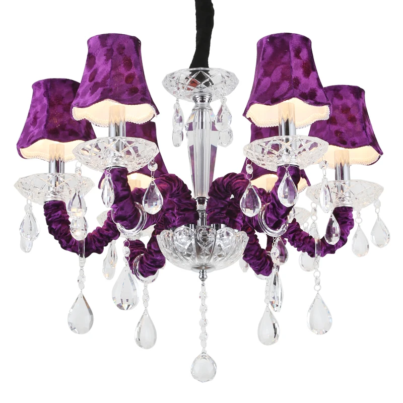 

modern chandelier candle crystal chandeliers Fixture lighting lustres de para cristal sala de janta dining living room bedroom