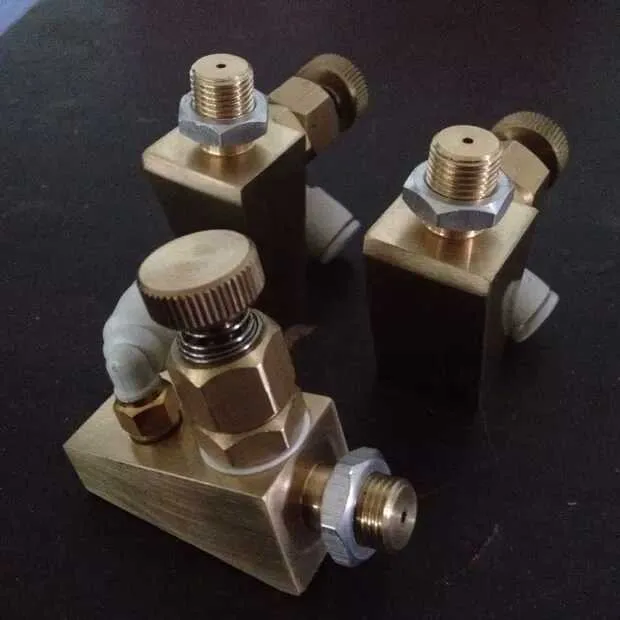 

Air atomizer nozzle,Siphon fed adjustable Air atomizing nozzle, fine misting water spray nozzle