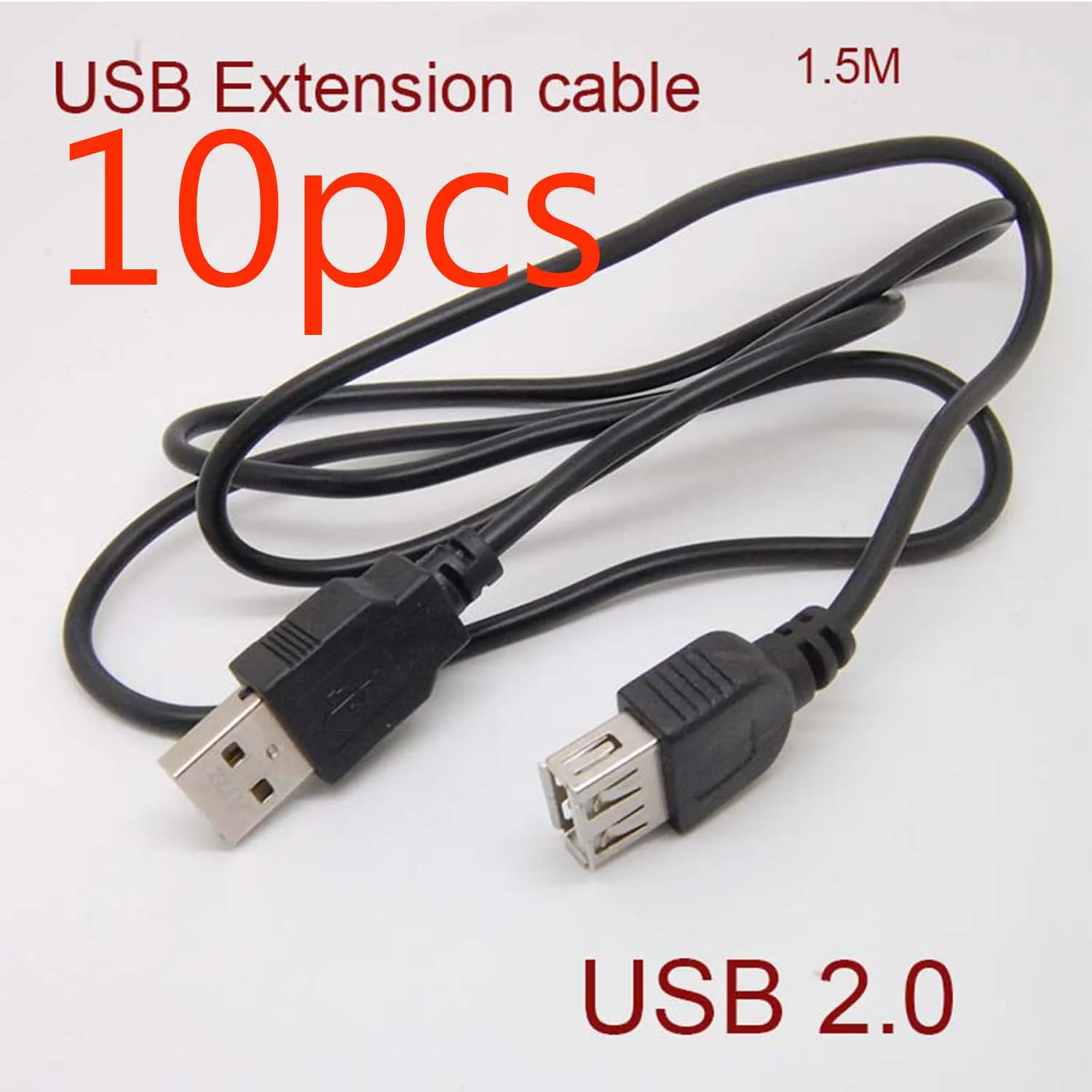 10 шт. 5-футовый Удлинитель USB 2 0 A папа-мама | Электроника