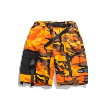 Военные карго-шорты камуфляжные летние модные камуфляжные многокарманные Homme армейские повседневные свободные шорты