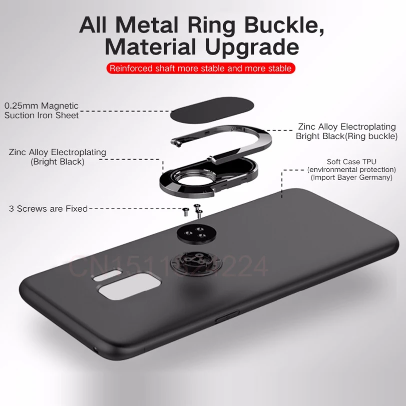 J2 Core Magnetic Car Stand Holder Case For Samsung Galaxy J1 ACE J3 2016 J4 J5 2017 J6 2018 J7 NXT Case Mount Ring Cover (13)