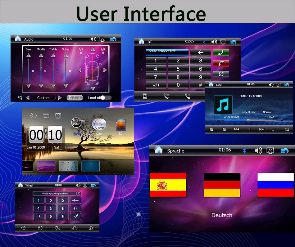 Clearance Car Multimedia Player two 2din radio steering-wheel tape recorder cassette player 2 din car GPS navigator Radio Rear View Camera 16 Clearance Car Multimedia Player two 2din radio steering-wheel tape recorder cassette player 2 din car GPS navigator Radio Rear View Camera 16