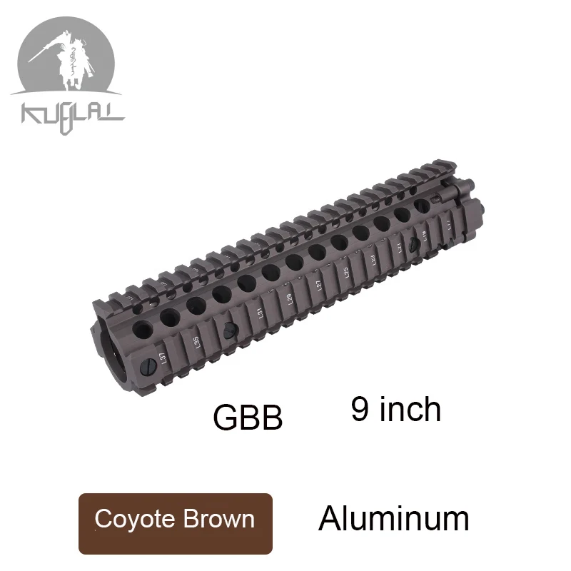 MK18 9inch CB GBB MK18 risii " 9" 1" страйкбол защита для рук тактический рельс черно сертификатом от сертификационной Цвет - Color: MK18 9inch CB GBB