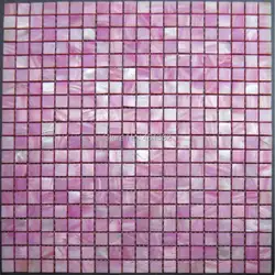 HYRX 15*15*2 оболочки мозаичной плитки перламутр мозаики; краситель розовый цвет специальное предложение; кухня щитка плитки