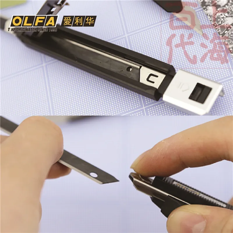 OLFA LTD серия, импортируется из Японии, угол 30 градусов, универсальный нож, деревянный нож, Походный нож, нож для резьбы, ножницы