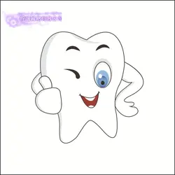 Наклейка зуб зубы Стикеры наклейка стоматологической тематики плакат виниловое искусство настенный наклейки Pegatina Quadro Декор Паредес