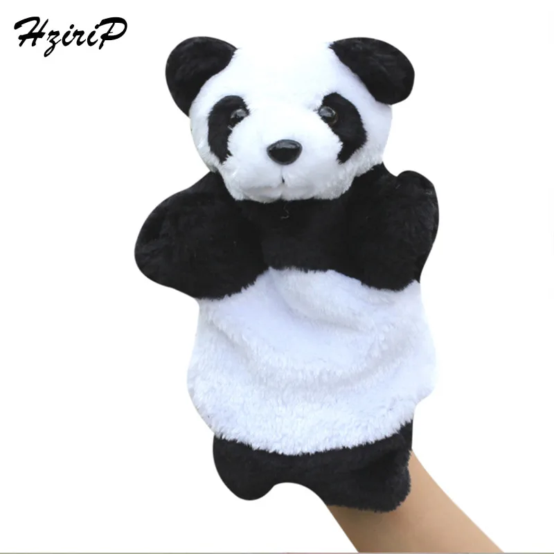HziriP New Cute Cartoon Panda Hand Puppet Baby Kids Doll Plush Toy Hand Puppets Children