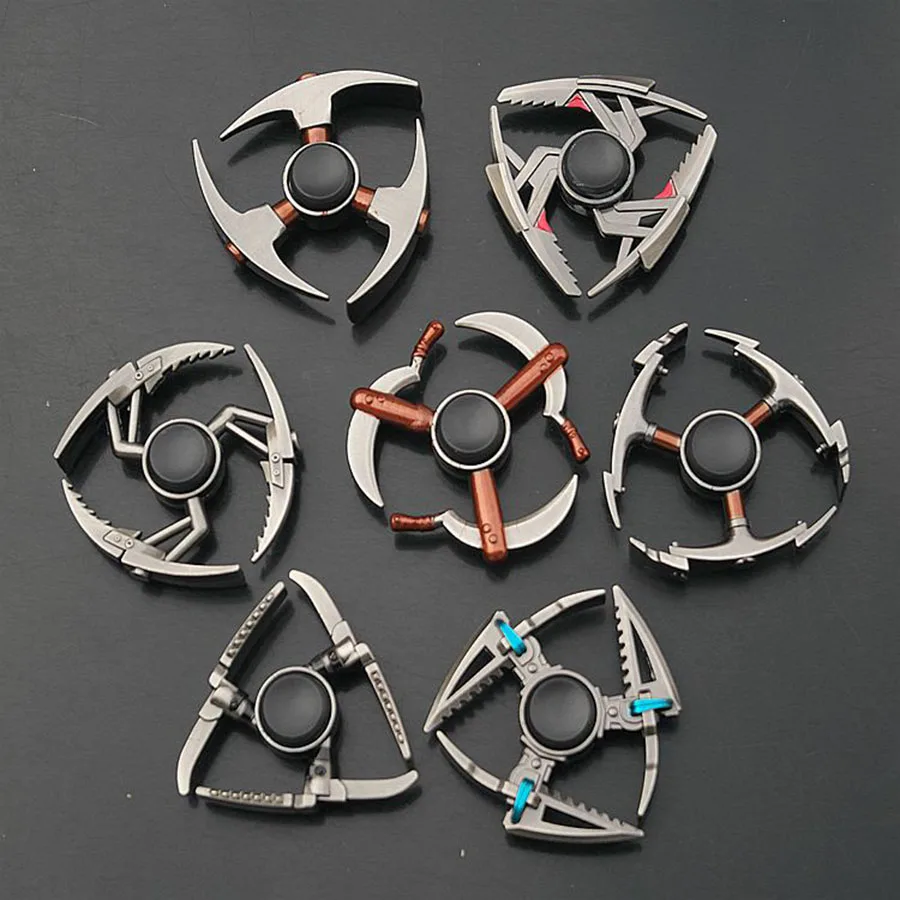

Fort night Fidget Spinner Gaming Peripherals Weapon model METAL finger Spinning Top Alloy Reduced pressure toy FOTNIGHT