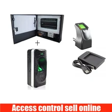 zkteco 1 дверь INBIO 160 отпечатков пальцев с карты Система контроля доступа комплект с источник питания коробка с FR1200