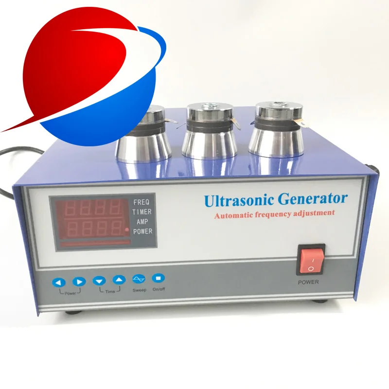 

40KHZ/80KHZ/100KHZ 1200W Multi Frequency Power adjustable digital Ultrasonic Generator For For Ultrasonic Cleaning