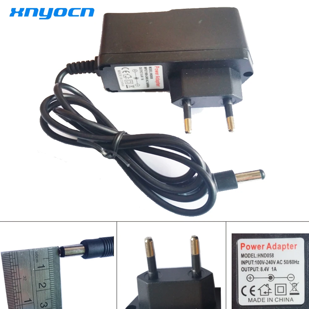 

Free Shipping EU Plug 8.4V Charger for XM-L T6/P7 LED Bicycle HeadLight and Headlamp Light Battery Pack