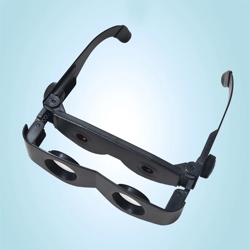 Портативный пластиковый каркас рыболовные лупы очки Стиль Открытый Рыбалка оптический бинокль