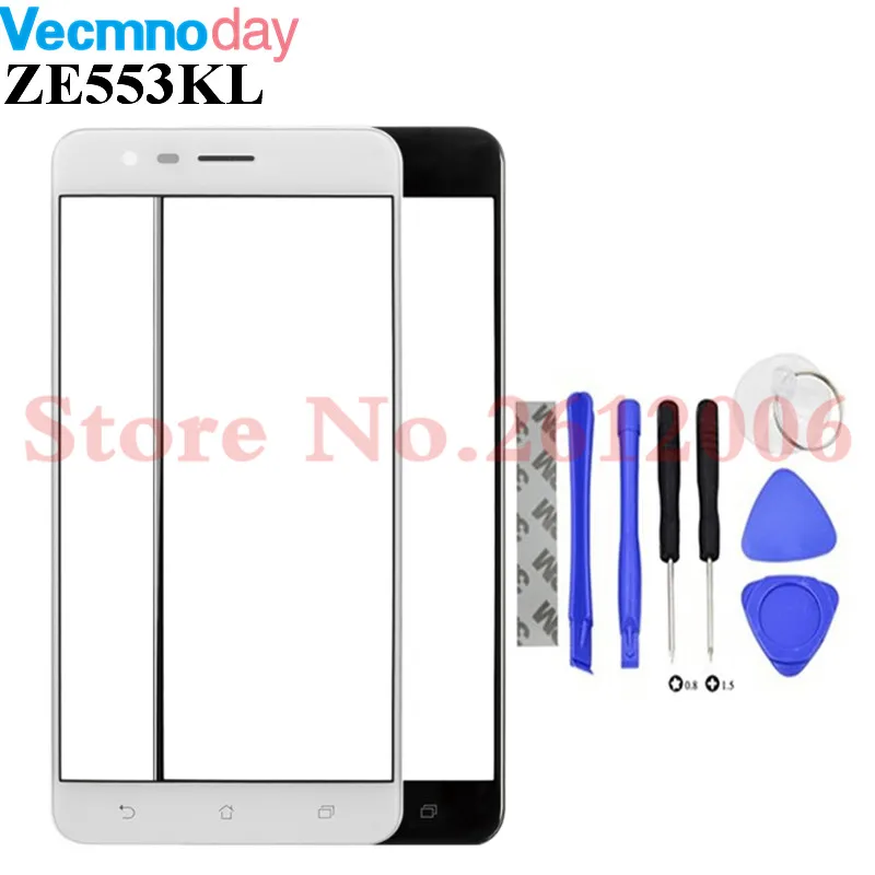 

5.5" For ASUS ZenFone 3 Zoom ZE553KL Z01HD Z01HDA Original Front Outer Screen Glass Lens Replacement Touch Screen