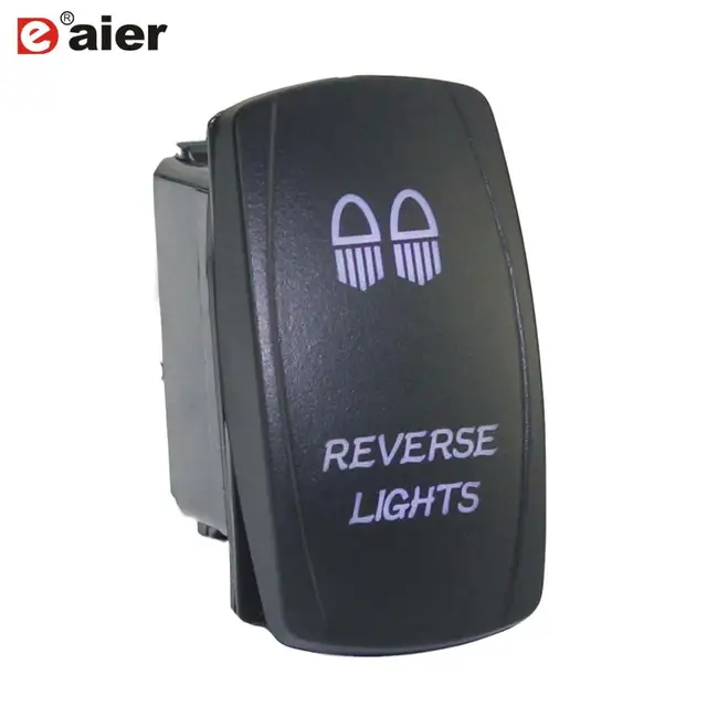 1PC 12V 24V UTV Car Boat Rocker Toggle Switch 20A Waterproof Lighted Switches 5 Pin ON Off For Marine ATV RZR RV Auto Truck DR-A11L25ABL-LJ13