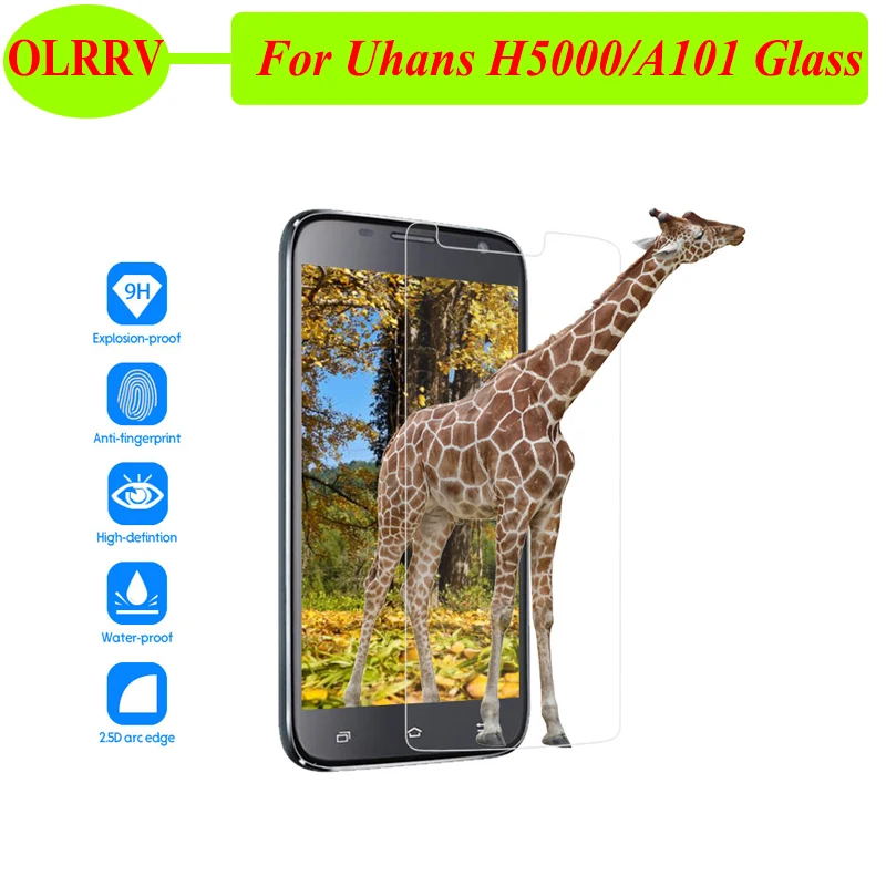 Закаленное стекло для UHANS A101 Передняя пленка защита экрана 5 0 дюйма H5000 закаленное