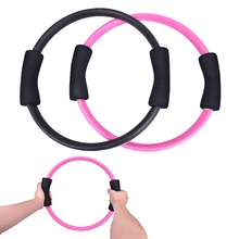 Pilates Ring Magic Circle Dual Grip Sporting Goods Yoga Ring Exercise Fitness Body Massage Loop Lose Weight Equipment