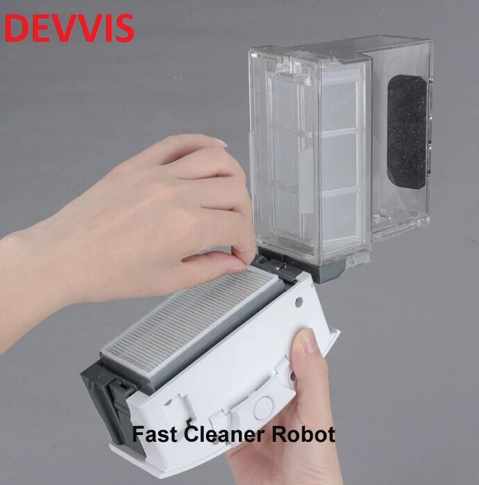 

(For Robot Vacuum Cleaner QQ6) 4pcs HEPA Filter For Cleaning Floor Robot