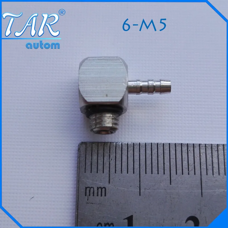 

50 Pieces Spot sales SMC Miniature barb fitting T-bend through 4-M5 6-M5-through gas nozzle M-5ATHU-4