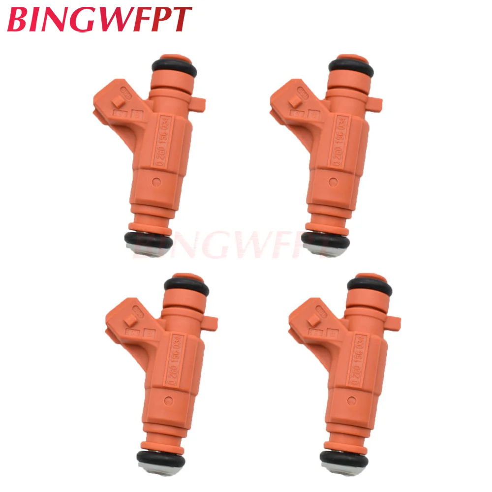 

4PCS Car styling Fuel injector nozzle for Citroen C2 C3 Xsara Berlingo For Peugeot 206 307 1007 Partner 1.6 16V 0280156034