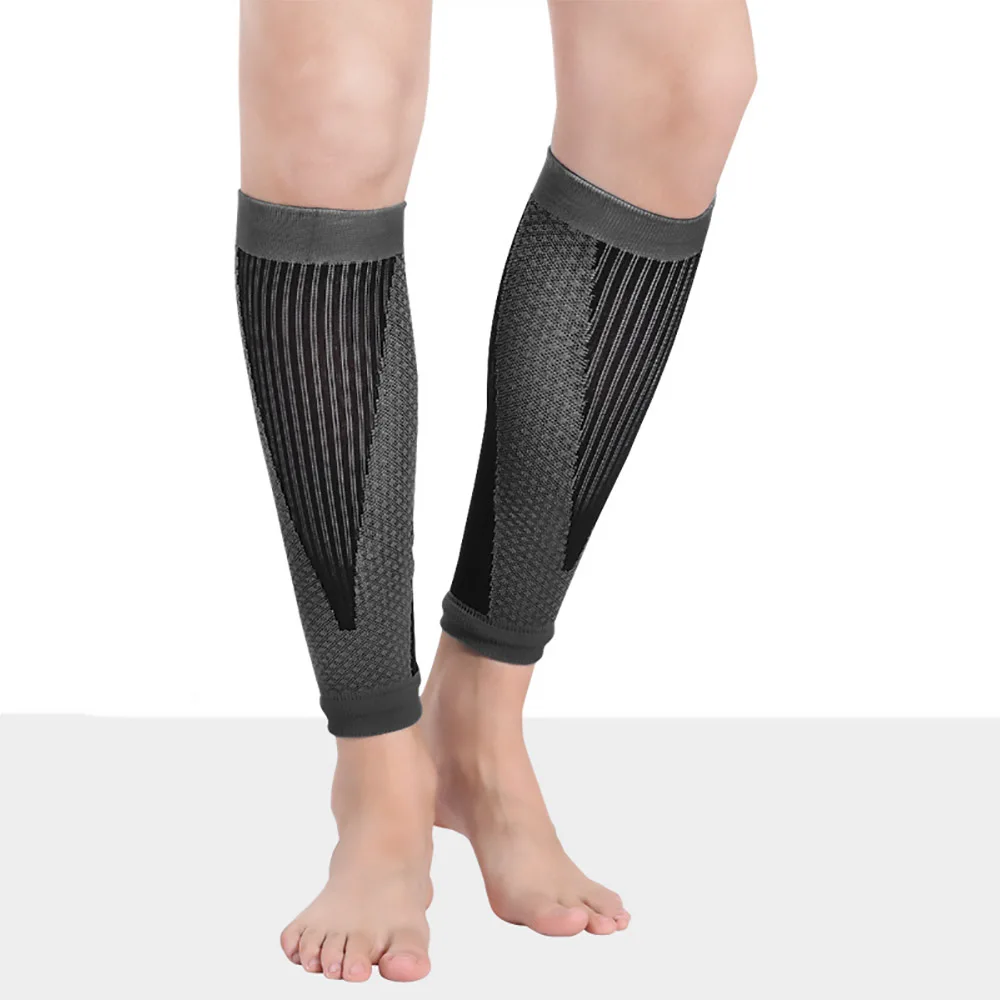 FDBRO Sports Safety Football Basketball Leg Sleeve Outdoor Running Compression Calf Sleeves Stretch Leggings Knee Pads