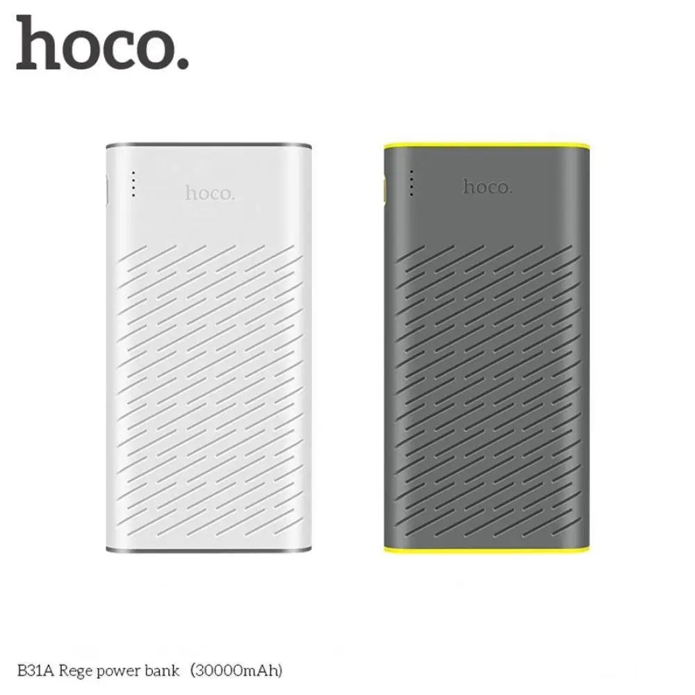 HOCO power Bank 30000 мАч 18650 аккумулятор, внешние аккумуляторы, портативное зарядное устройство для мобильного телефона, power bank, быстрая зарядка для iPhone xiao