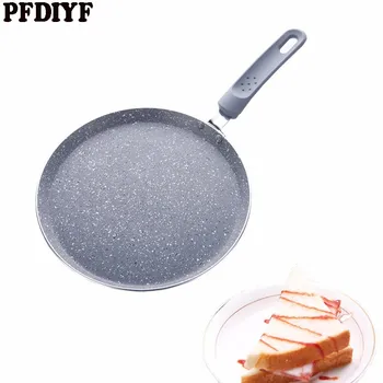 

28cm Large Crepe Pan Layer-cake Cake Cooking Pancake Pan Crepe Maker Flat Pan Griddle Breakfast Omelet Baking Pans