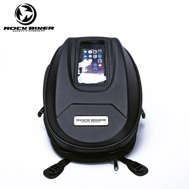 

Rock Biker brand locomotive oil tank hard shell waterproof large capacity side package, motorcycle riding bag