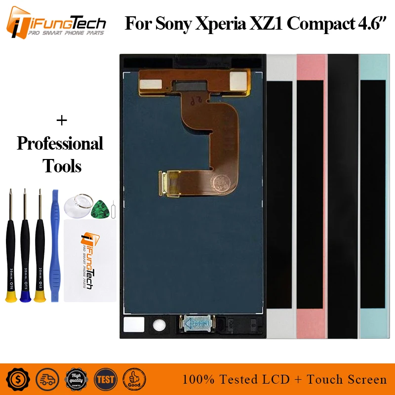 

For Sony Xperia XZ1 Compact g8441 g8442 LCD Touch Screen Display Digitizer Panel Glass Assembly Parts