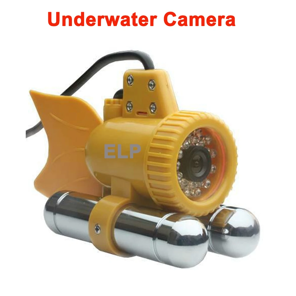 CCTV подводная камера День ночного видения Рыбалка под водой камера с кабелем ELP-UV006A