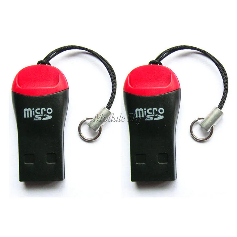 

Hot Selling 5PCS USB 2.0 Micro SD SDHC T-Flash TF Flash M2 Memory Card Reader Mini Adapter High Speed For Laptop