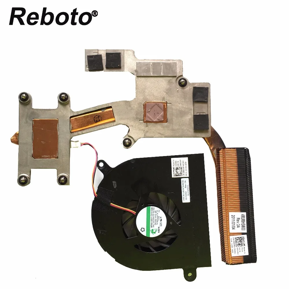 

Reboto Original laptop CPU cooling heatsink FAN For DELL N7010 CN-09DHN3 09DHN3 9DHN3 4MUM9HSWI00 CN-0RKWP 0RKWP RKWP