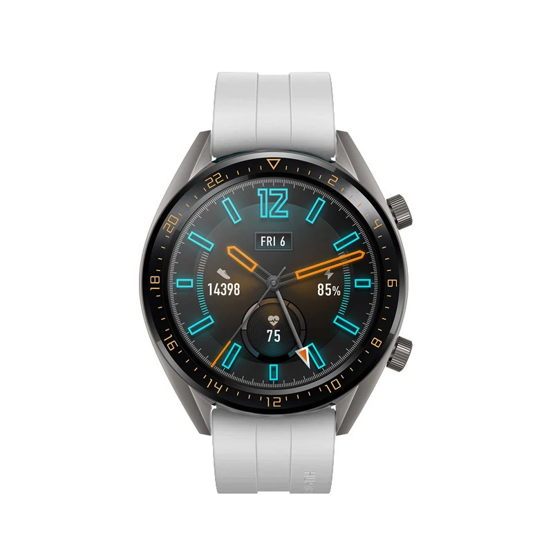 Ремешок силиконовый для Huawei Watch GT2 pro браслет samsung galaxy watch 3 45 мм gear S3 Frontier active 2 22