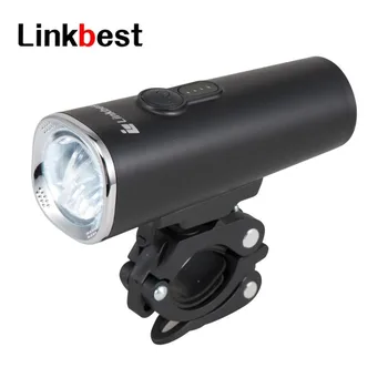 

Linkbest 600 Lumen USB Rechargeable LED Bike Light with ECO-Reflex Optics -IPX5 Waterproof- Near Range Beam Fits ALL BIKES