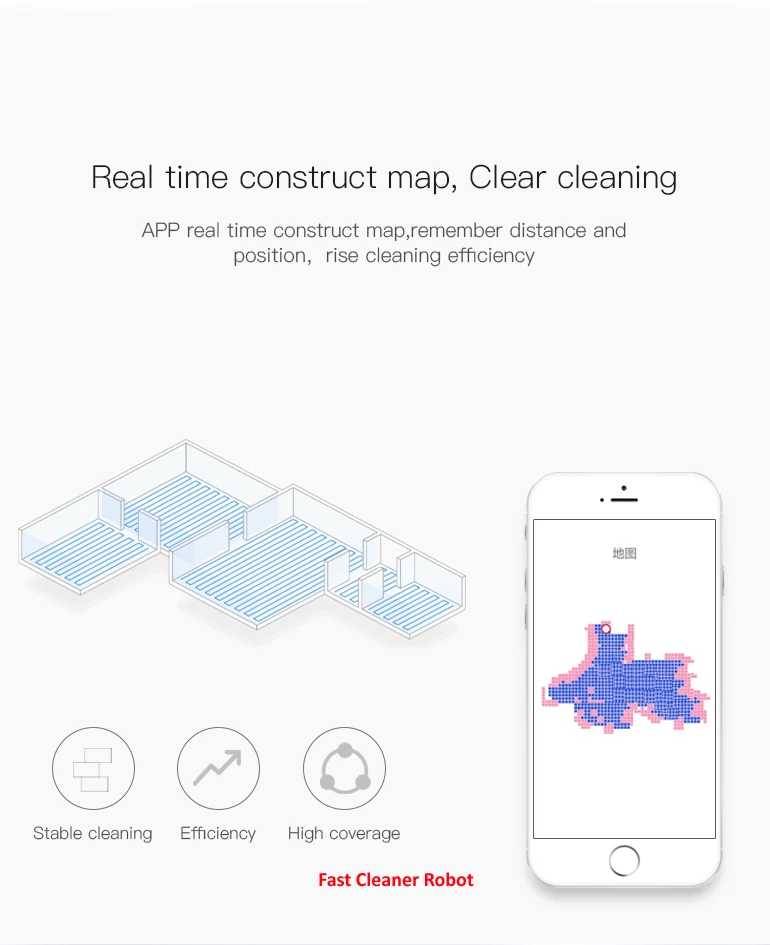 Новейший робот-пылесос с камерой, смарт-навигационной картой, управлением через приложение wifi для смартфона, резервуаром для воды, робот-аспиратор