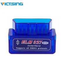 VicTsing автомобильный диагностический сканер ELM327 Bluetooth V2.1 OBD2 Mini Elm 327 OBDII автомобильный диагностический сканер универсальные инструменты