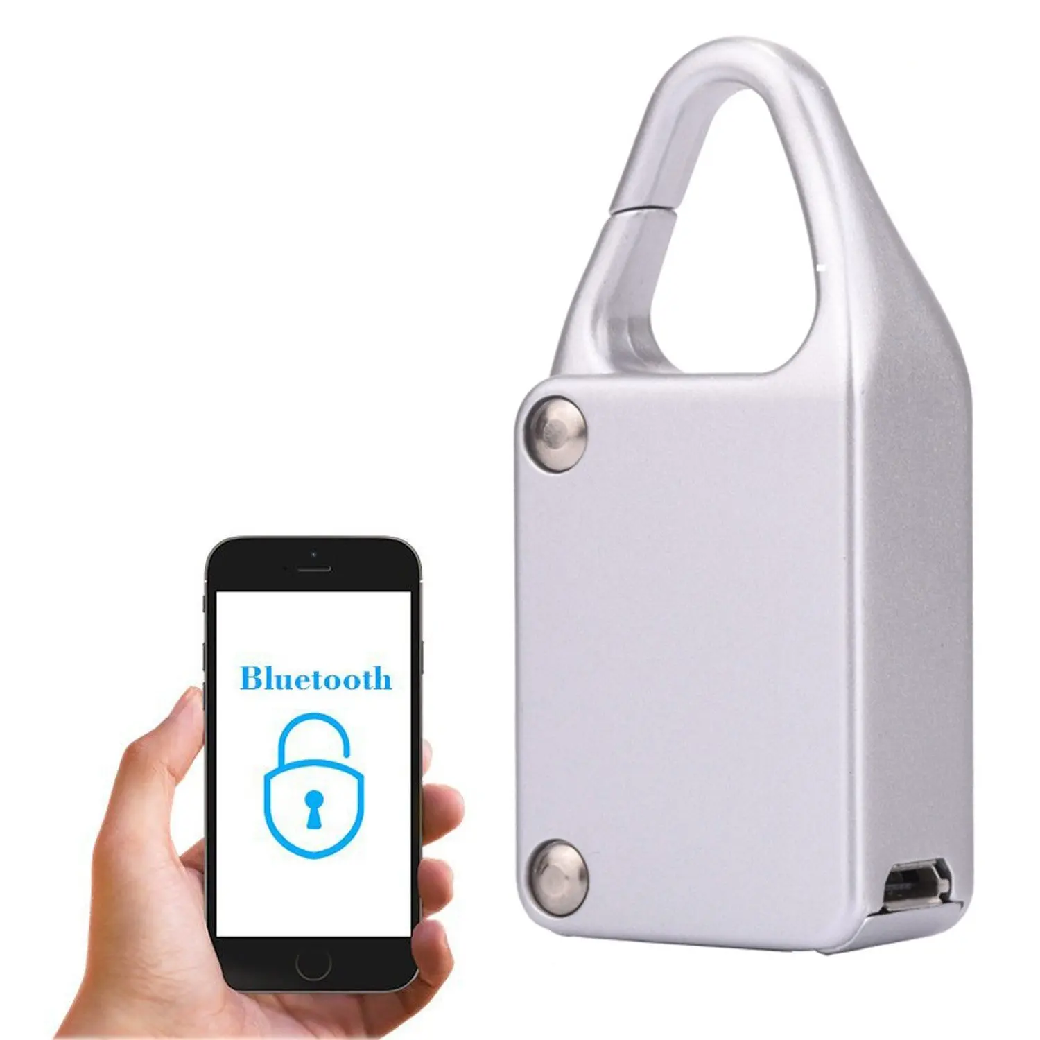 Smart Bluetooth Lock Waterproof Keyless Remote Control Locker Outdoor Anti Theft PadLock for Intelligent Phone Android